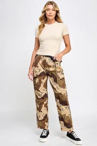 DB-STJ-D703 Lady's Jean Mojave Storm Tapered Jean